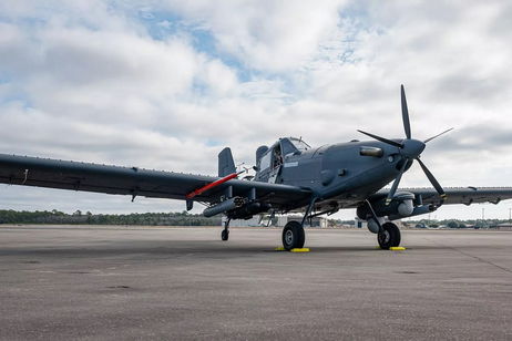 Estados Unidos trae de vuelta un avión de combate retro. Fue usado en batalla hace más de 50 años