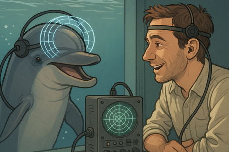 Ciencia ficción bajo el mar. Google está hablando con delfines mediante un teléfono Pixel e inteligencia artificial Ciencia ficción bajo el mar. Google está hablando con delfines mediante un teléfono Pixel e inteligencia artificial