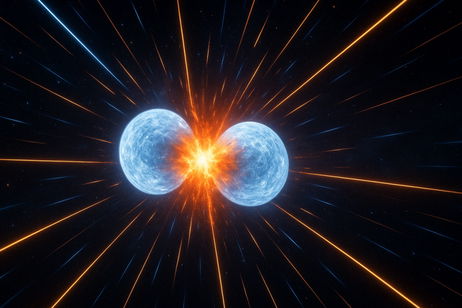 Desconocíamos el origen de las partículas con más energía del universo. Una nueva teoría apunta a una colisión cósmica Desconocíamos el origen de las partículas con más energía del universo. Una nueva teoría apunta a una colisión cósmica