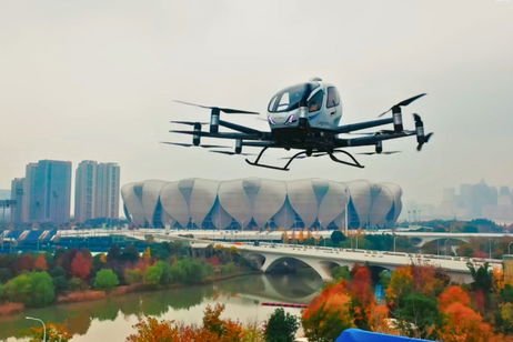Los expertos ya tienen una fecha sobre cuándo habrá taxis voladores en China: es antes de lo que creemos