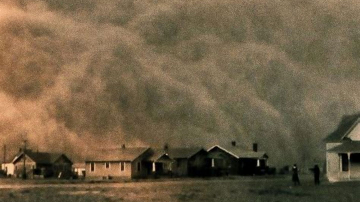 Imagen del fenómeno conocido como "Dust Bowl"