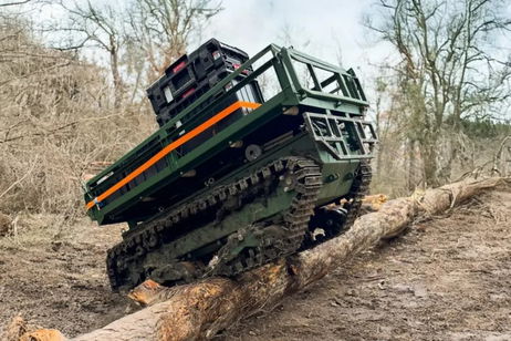 El robot 'Donkey' ya lucha por Ucrania. Puede transportar 200 kilos y es capaz de soportar armas nucleares El robot 'Donkey' ya lucha por Ucrania. Puede transportar 200 kilos y es capaz de soportar armas nucleares