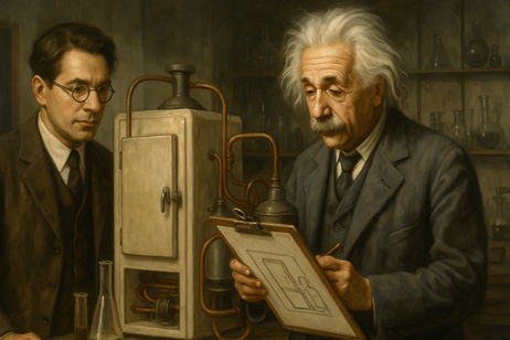 Einstein también luchó contra el cambio climático. Y lo hizo patentando una nevera que no utilizaba electricidad