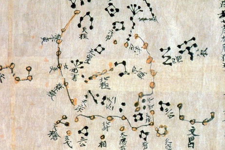 Es el mapa estelar más antiguo del planeta. Tiene más de 2.000 años y fue hecho en China