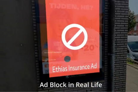 Un ingeniero, harto de la publicidad, ha creado un bloqueador de anuncios para el mundo real