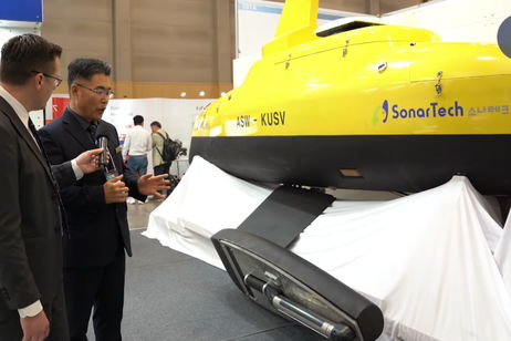 Es un dron submarino que pesa varias toneladas y podría ser letal. Acaba de ser presentado en Corea Es un dron submarino que pesa varias toneladas y podría ser letal. Acaba de ser presentado en Corea