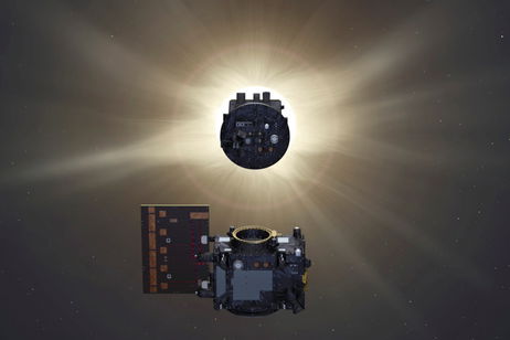 Ha ocurrido y ya está en boca de todos: el primer eclipse artificial de la historia es una maravilla