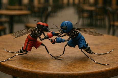 Elche sufre con la plaga de mosquitos tigre, pero ya tiene una solución para combatirlos. Habrá una lucha de ciencia contra naturaleza Elche sufre con la plaga de mosquitos tigre, pero ya tiene una solución para combatirlos. Habrá una lucha de ciencia contra naturaleza