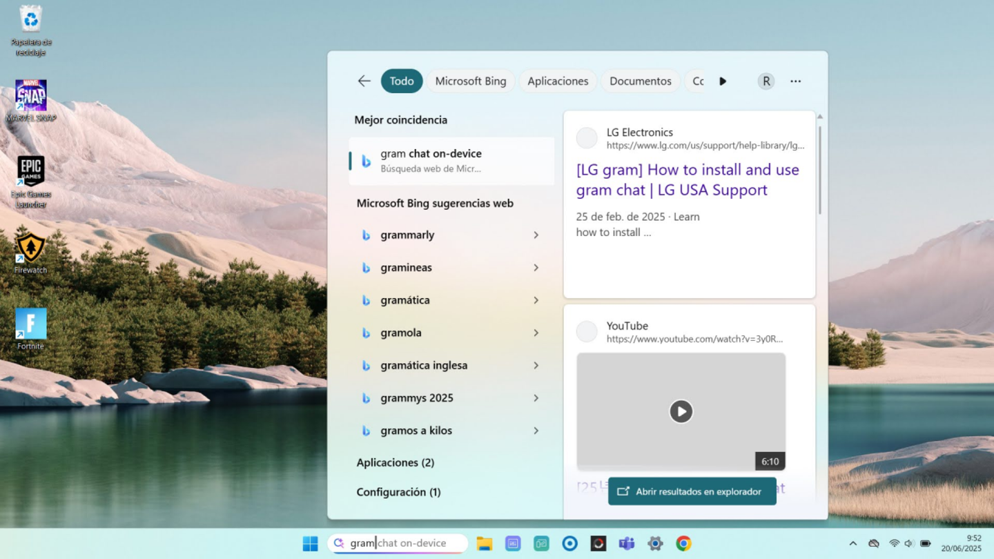 Ni rastro de la IA avanzada de LG en las pruebas realizadas