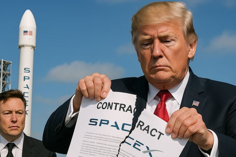 ¿SpaceX al borde del colapso? Lo que ocurriría si Donald Trump cancela sus contratos con la NASA ¿SpaceX al borde del colapso? Lo que ocurriría si Donald Trump cancela sus contratos con la NASA