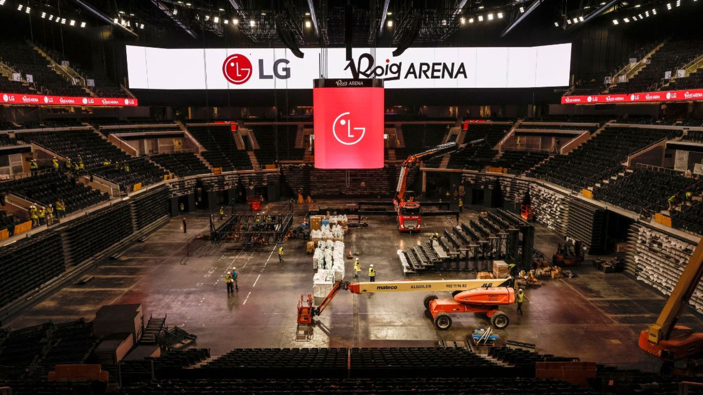 Interior del Roig Arena