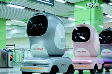 La primera flota de mensajeros robots ya está en funcionamiento. Tienen forma de pingüino y operan en China La primera flota de mensajeros robots ya está en funcionamiento. Tienen forma de pingüino y operan en China