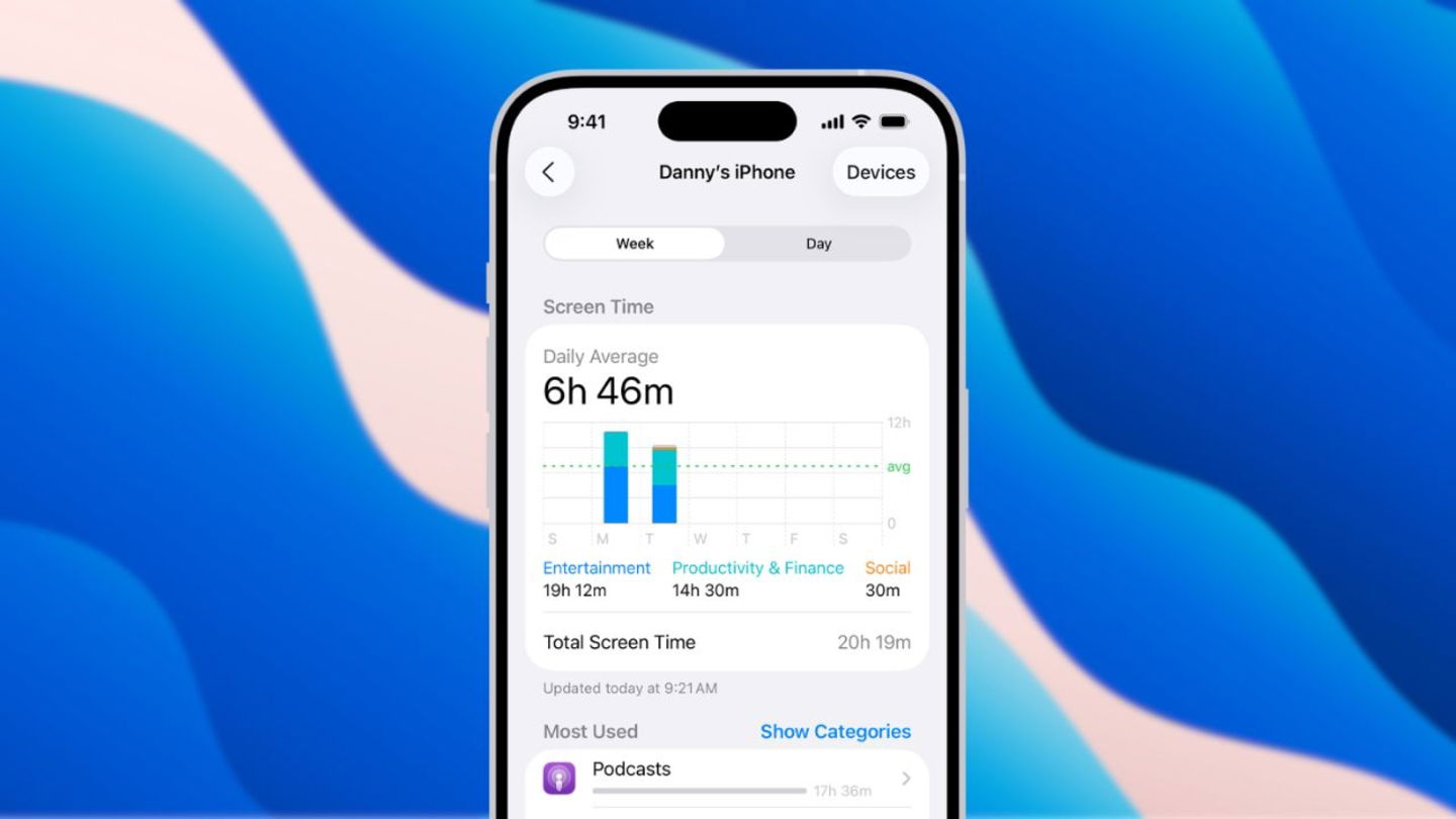 Tiempo de uso iPhone