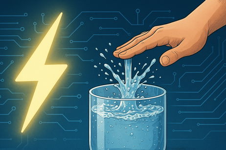 Los científicos consiguen un auténtico logro: han creado electricidad usando solo agua y presión Los científicos consiguen un auténtico logro: han creado electricidad usando solo agua y presión