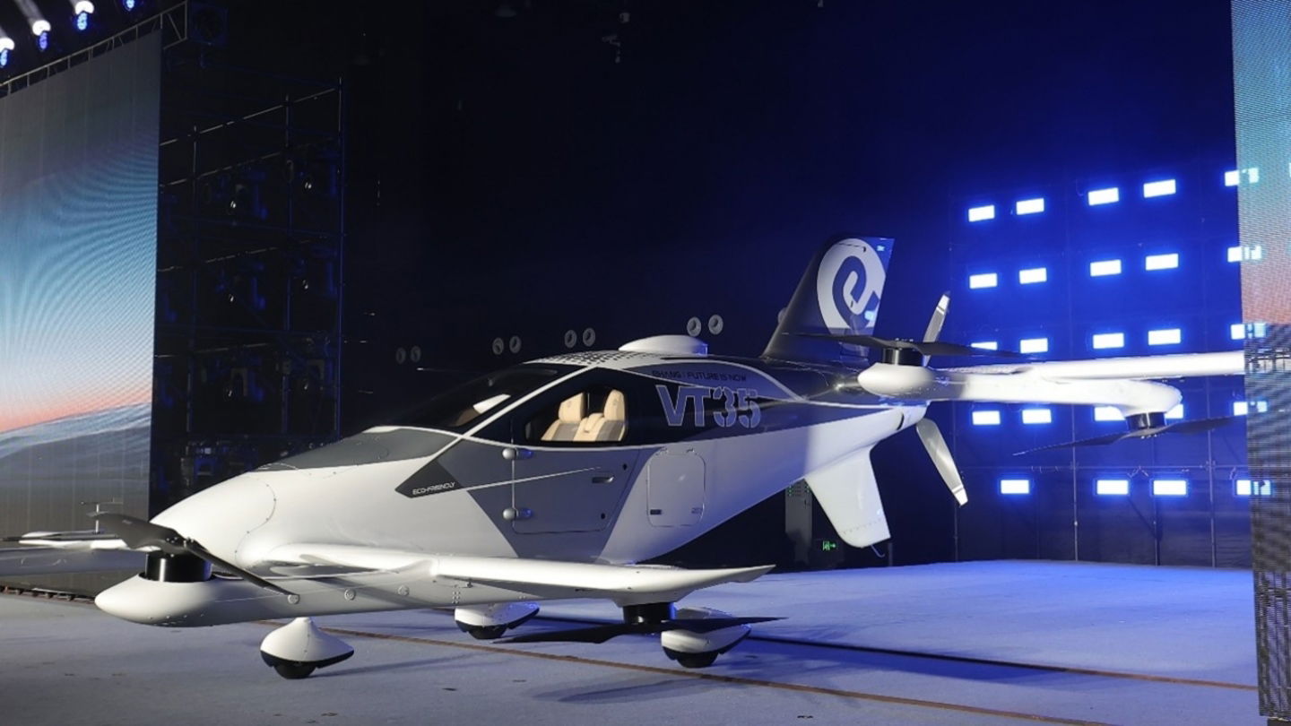 Espectacular imagen de la presentación del VT35