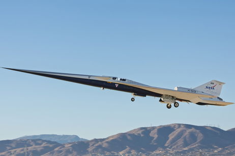 La NASA prueba su avión silencioso y supersónico en una exitosa prueba La NASA prueba su avión silencioso y supersónico en una exitosa prueba