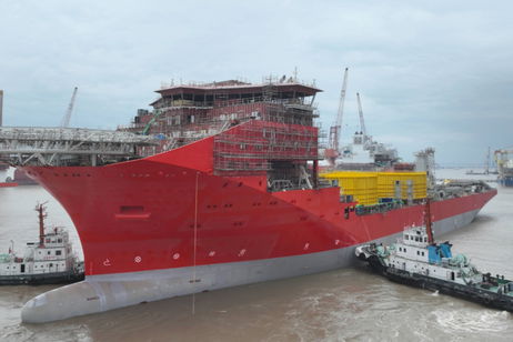 Los parques eólicos estarán conectados pronto gracias a este enorme navío: se encarga de tender cables por todo el mundo Los parques eólicos estarán conectados pronto gracias a este enorme navío: se encarga de tender cables por todo el mundo