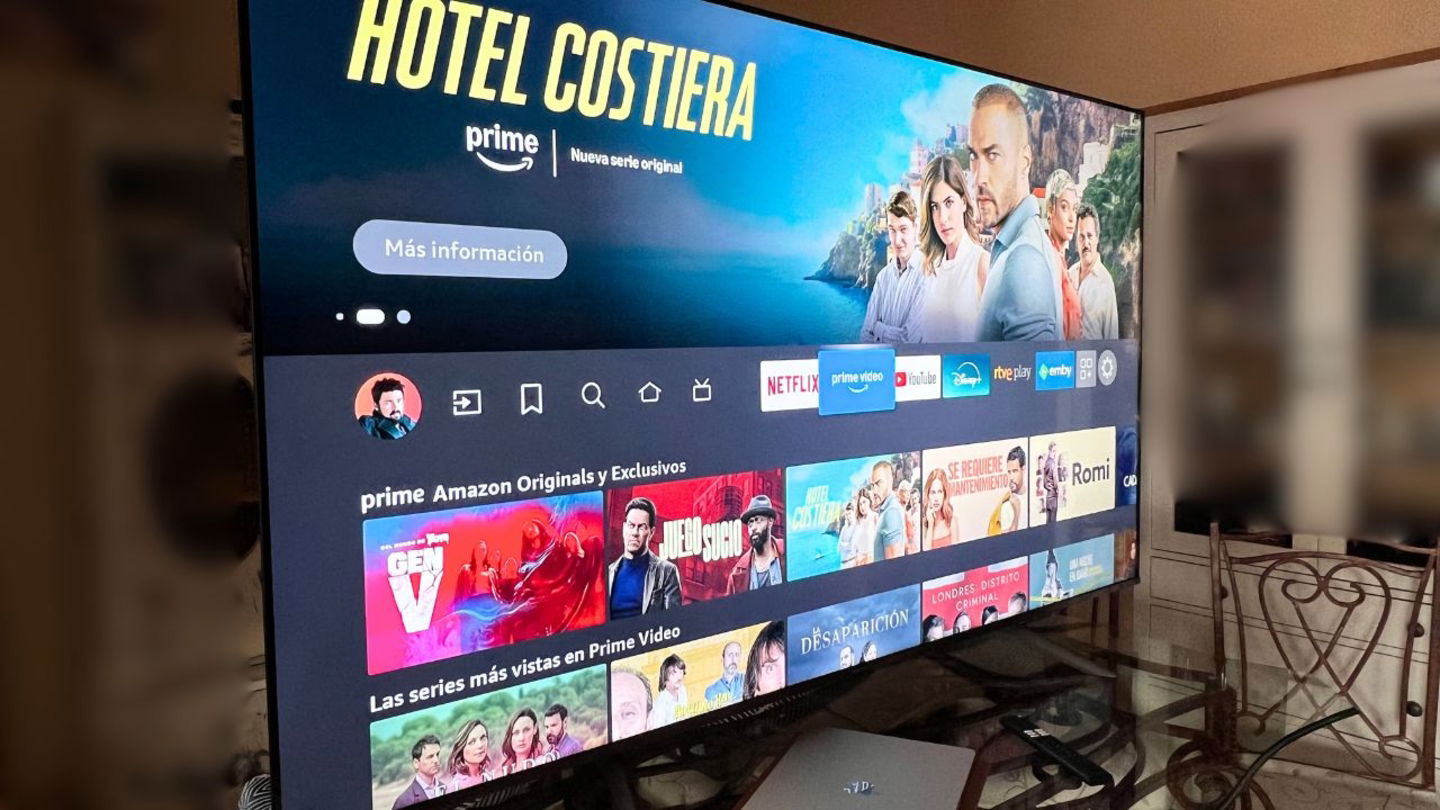 Pantalla de inicio Xiaomi TV F Pro de 75 pulgadas