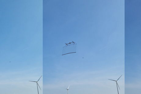 Alemania desarrolla un "atrapadrones" de última generación: utiliza una red para que nada pueda escapar Alemania desarrolla un "atrapadrones" de última generación: utiliza una red para que nada pueda escapar