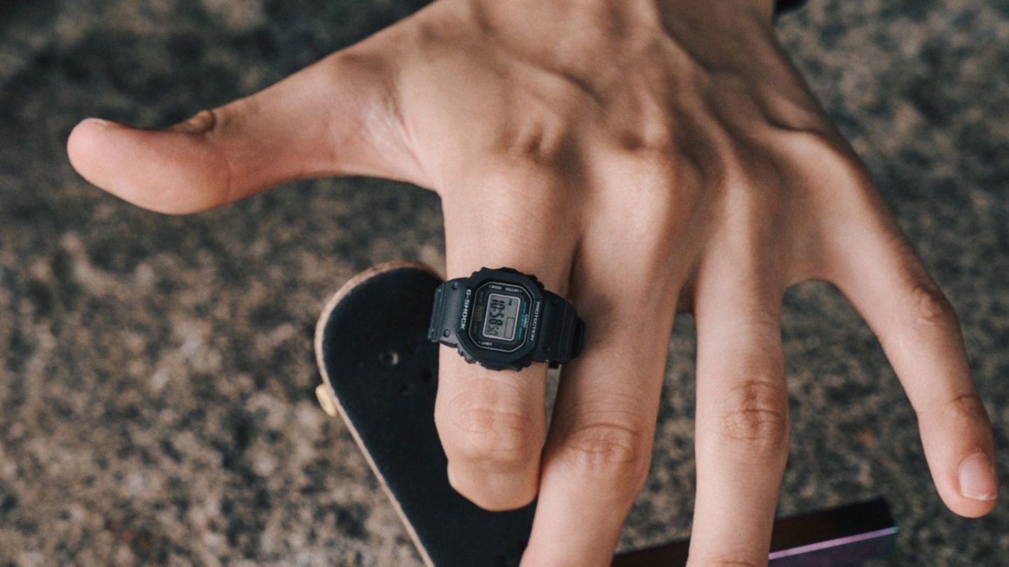 Este es el original aspecto del Casio DWN-5600-1