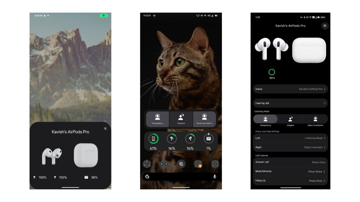 LibrePods en smartphone Android