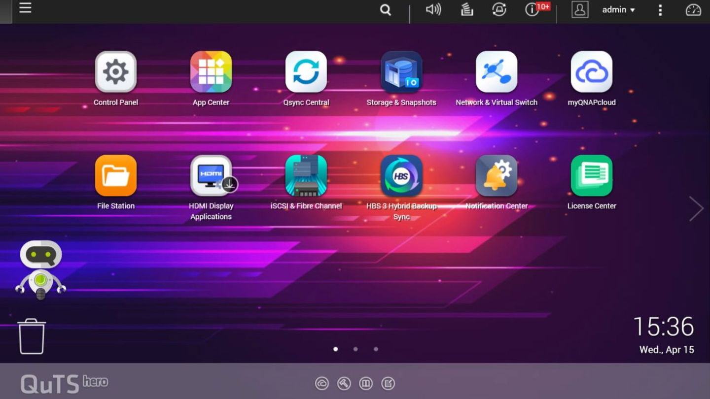 QNAP sistema operativo QuTS hero