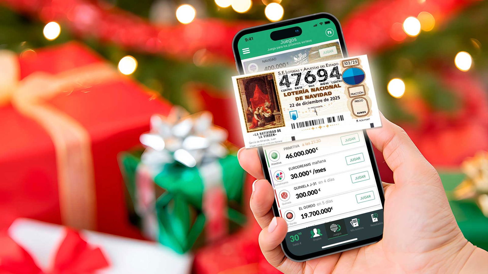 App de TuLotero para iPhone y Android