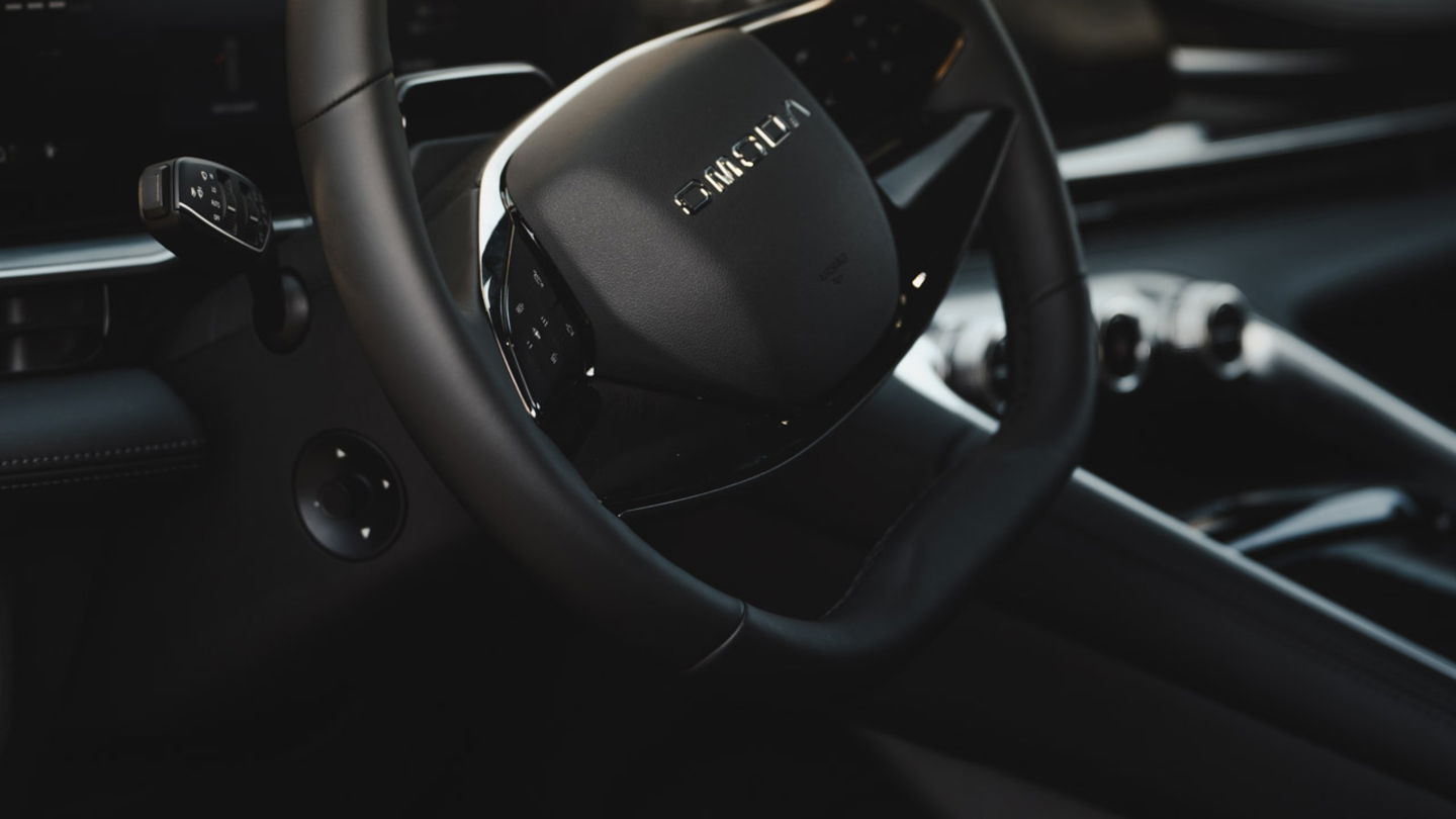 Detalle interior OMODA 9 SHS