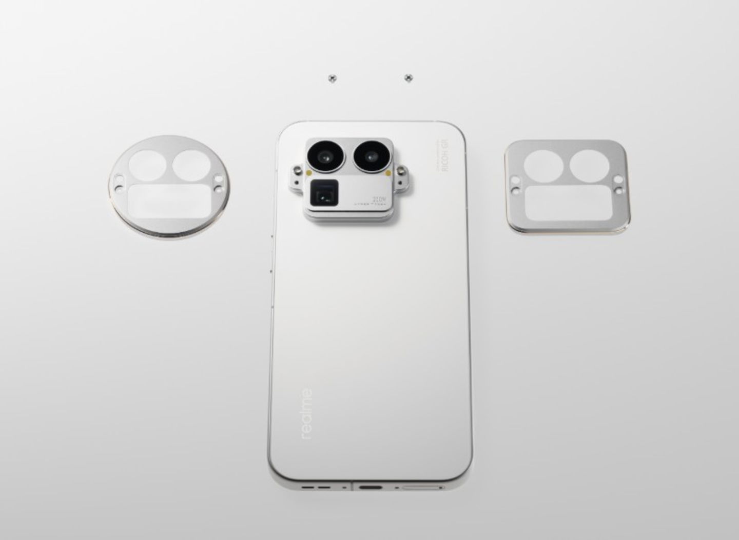 El realme GT 8 Pro con los módulos de cámara