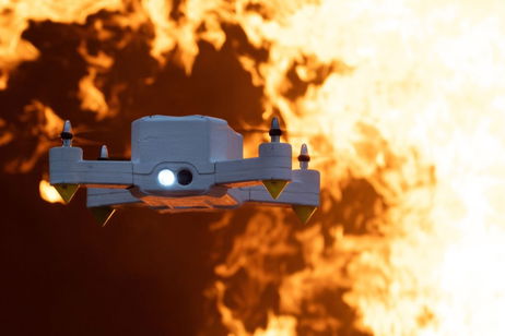 Han creado el dron bombero definitivo: a prueba de llamas y con cámara infrarroja Han creado el dron bombero definitivo: a prueba de llamas y con cámara infrarroja