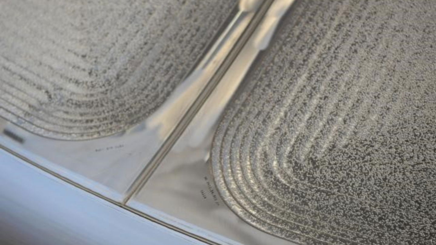 Esta es una superficie creada con la técnica del granallado