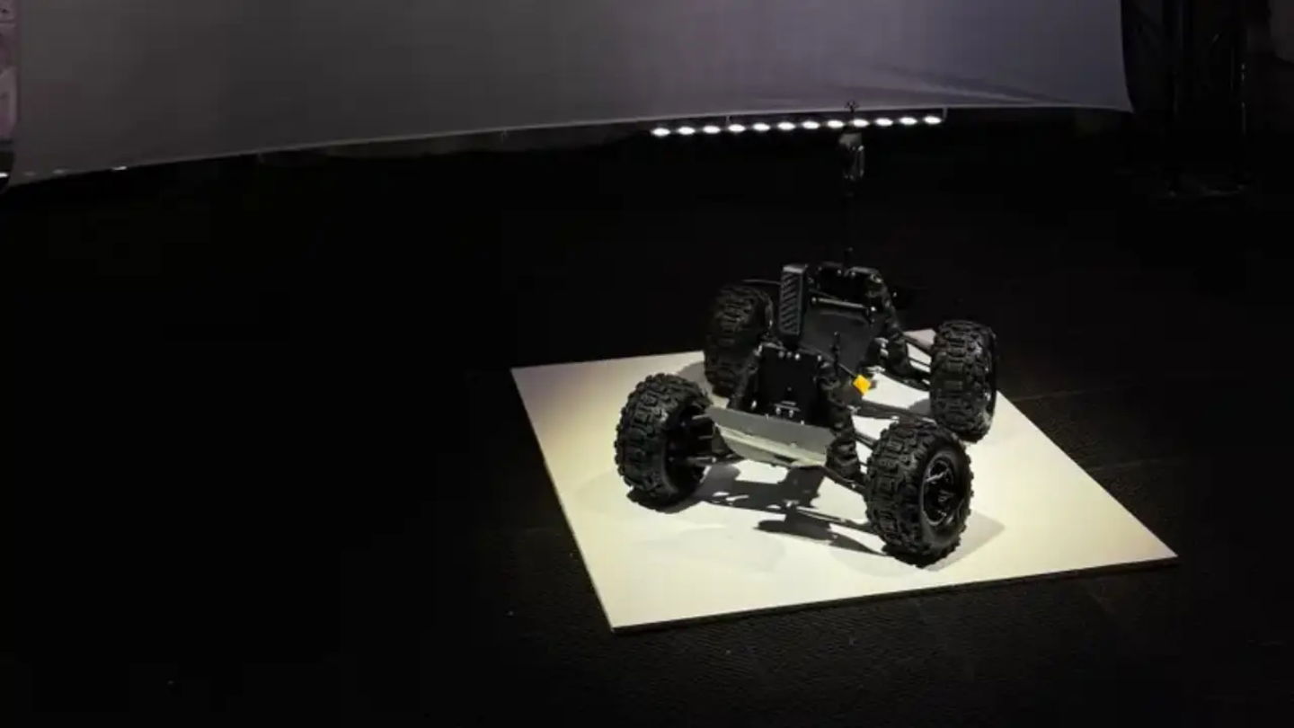 Este es el modelo A1 de los robots terrestres de Ark Robotics