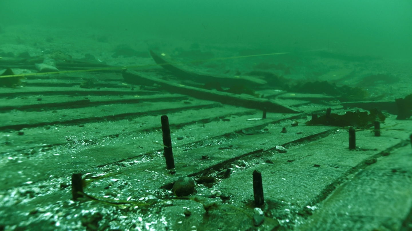 La madera del Svælget 2 llevaba siglos oculta