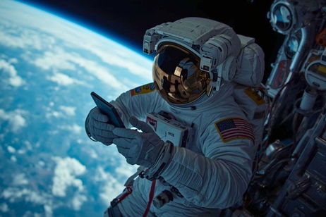 La NASA ha cambiado de opinión: los astronautas podrán llevarse móviles al espacio