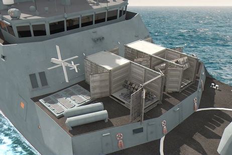 Estados Unidos quiere lanzar y recuperar sus poderosos enjambres de drones, y cree que tiene la solución perfecta