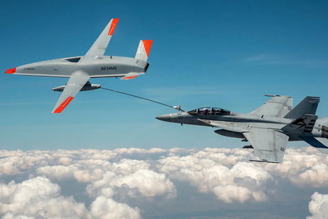De los drones de ataque a los drones cisterna: así se podrá abastecer a los aviones en pleno vuelo