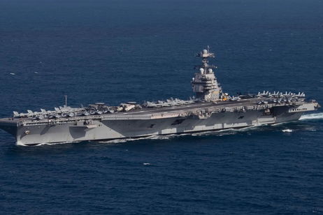El portaviones más imponente de la armada estadounidense se mueve a este área de tensiones El portaviones más imponente de la armada estadounidense se mueve a este área de tensiones