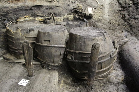 Barriles excepcionalmente bien conservados del siglo XVII revelan cómo se construyó esta ciudad histórica Barriles excepcionalmente bien conservados del siglo XVII revelan cómo se construyó esta ciudad histórica