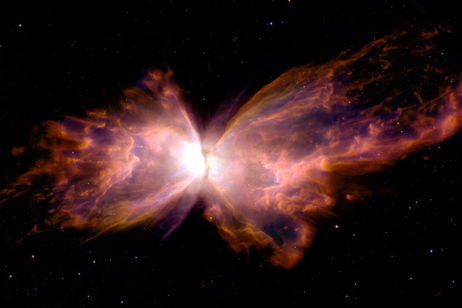 Por primera vez, los astrónomos detectan hielo seco oculto en la nebulosa de la Mariposa