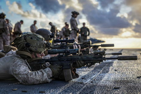 Los marines estadounidenses quieren protegerse de los drones: quizá este camuflaje ultramoderno sea la solución