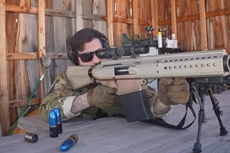 El Ejército de Estados Unidos prueba un prototipo de fusil lanzagranadas contra drones
