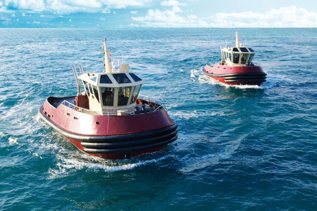 Emiratos Árabes bota el remolcador eléctrico más potente del mundo con 78 toneladas de fuerza de tracción