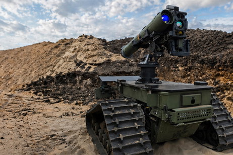 El nuevo robot militar terrestre que dispara misiles antitanque sin exponer a las tropas