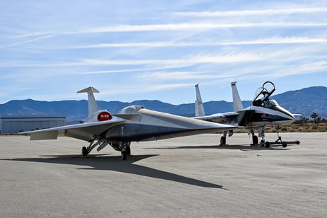La NASA roza la barrera del sonido con su avión silencioso: el X-59 alcanza los 1.234 km/h en Mojave