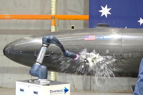 La Marina de Estados Unidos estrena un letal submarino robótico fabricado en Australia y bautizado por una máquina