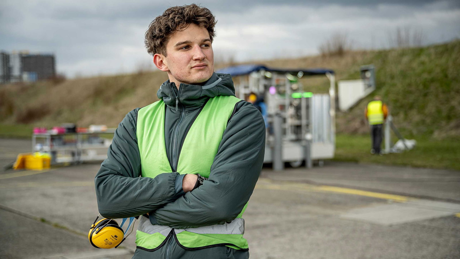 Mattia Röösli desarrolló el inyector, la pieza central del motor del cohete
